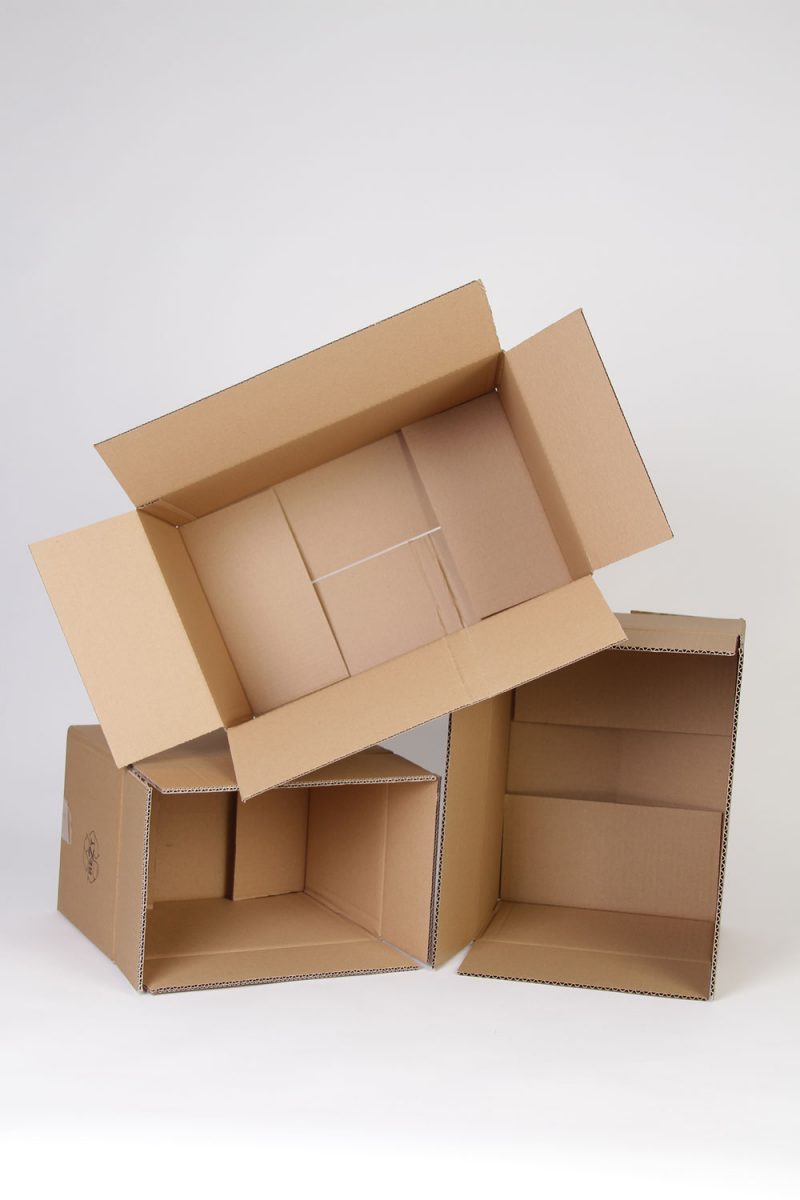 Produktbild von 9 Stück Faltkartons 900x500x400 Mm, 2-wellig, BC-Welle – Ideal Für Umzug, Versand Und Bücher